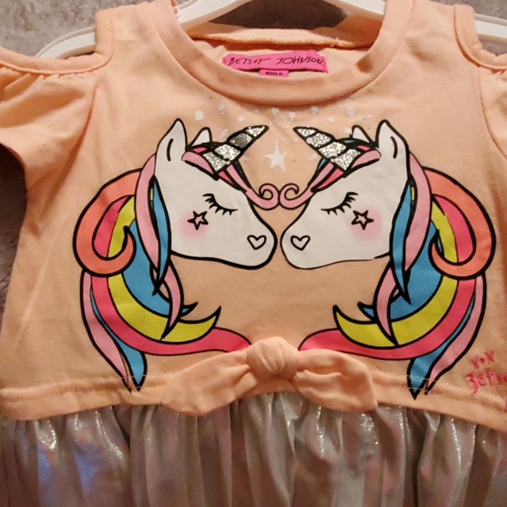 Betsey Johnson unicorn dress nwts - Picture 2 of 8